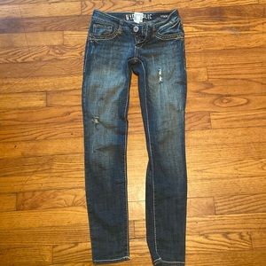 Low rise jeans